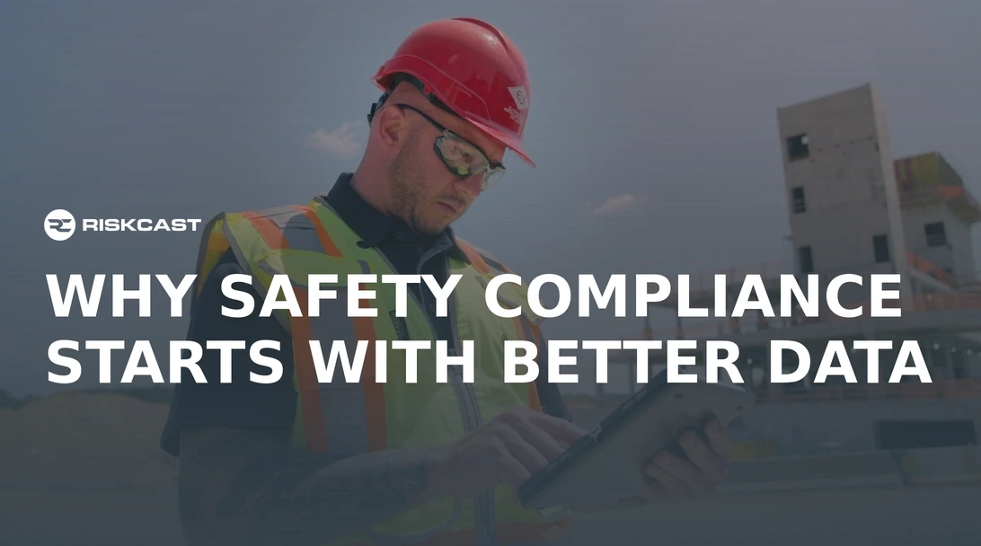 Construction workers in safety gear on an organized jobsite
